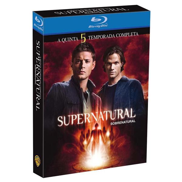 Blu-Ray - Supernatural - 5ª Temporada Completa - 4 Discos - Warner