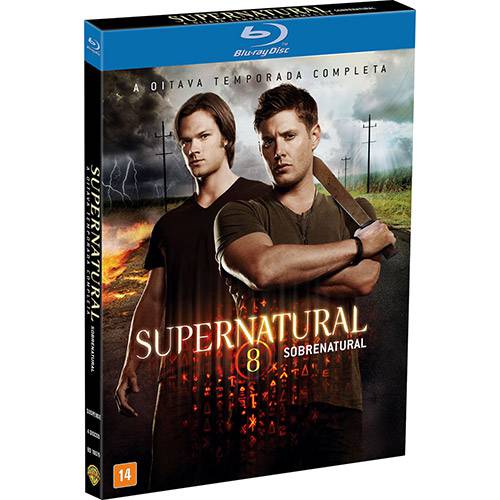 Tamanhos, Medidas e Dimensões do produto Blu-Ray Supernatural 8ª Temporada (4 Discos)
