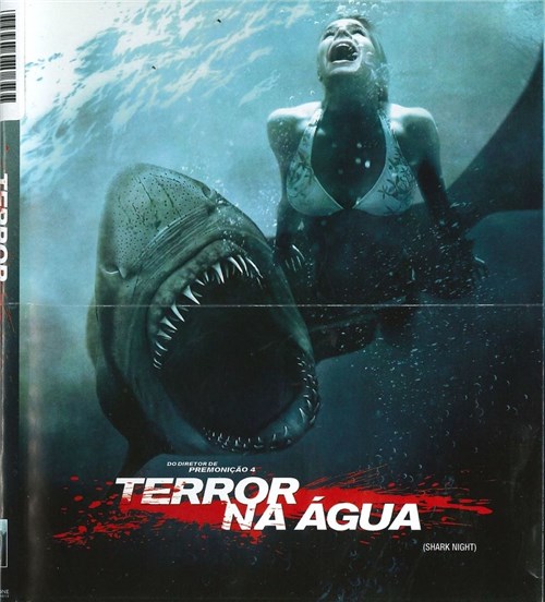 Blu Ray Terror na Água Usado.