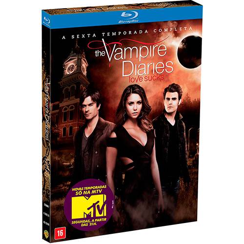 Blu-ray - The Vampire Diaries: Love Sucks 6ª Temporada Completa (4 Discos)
