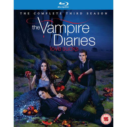 Blu-ray - The Vampire Diaries - 3ª Temporada Completa