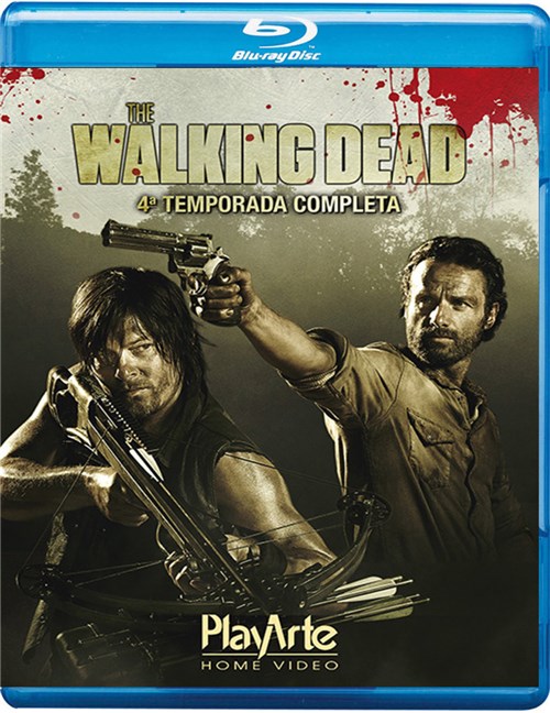 Blu-Ray - The Walking Dead - 4ª Temporada Completa (4 Discos)