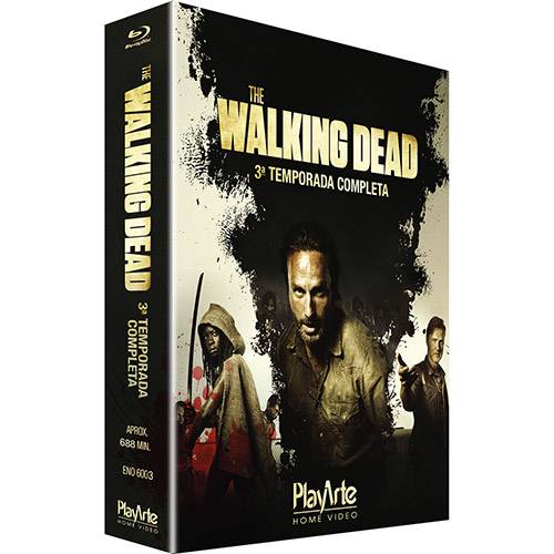 Blu-ray The Walking Dead - os Mortos Vivos 3ª Temporada (4 Discos)