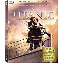 Blu-ray Titanic 3D (2 Blu-ray 3D + 2 Blu-ray)