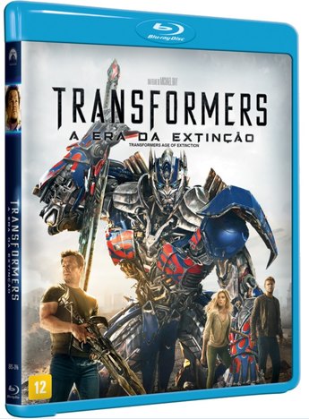 Blu-Ray Transformers 4 - a Era da Extinção