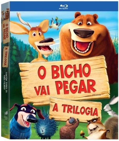 Blu-ray - Trilogia - o Bicho Vai Pegar