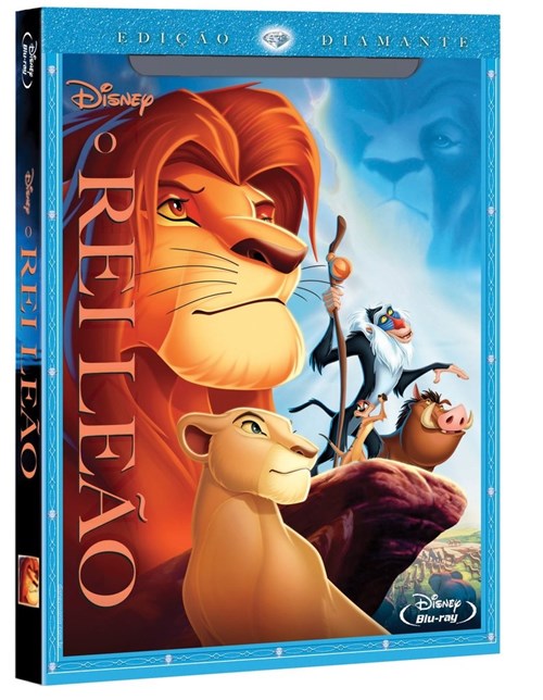 Blu-Ray - Trilogia o Rei Leão 1,2 e 3