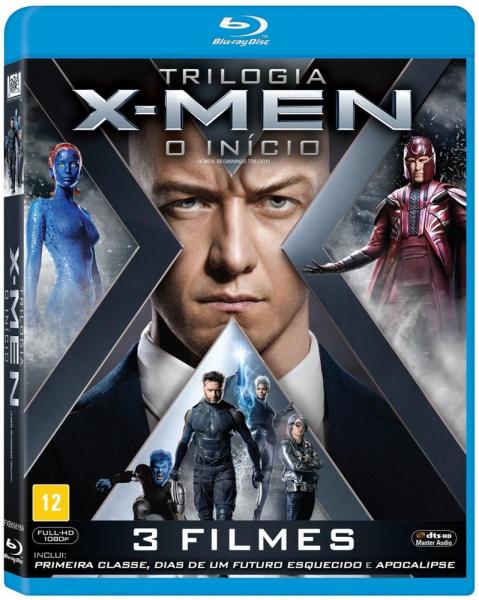 Blu-Ray Trilogia X-Men - o Início (3 Bds) - 1