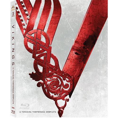 Blu-Ray - Vikings: 3ª Temporada (3 Discos)