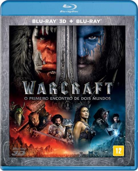 Blu-Ray Warcraft - o Primeiro Encontro de Dois Mundos 3d - 953148