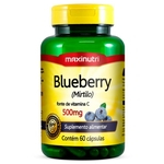 Blueberry (Mirtilo) 500Mg 60 Cápsulas Maxinutri
