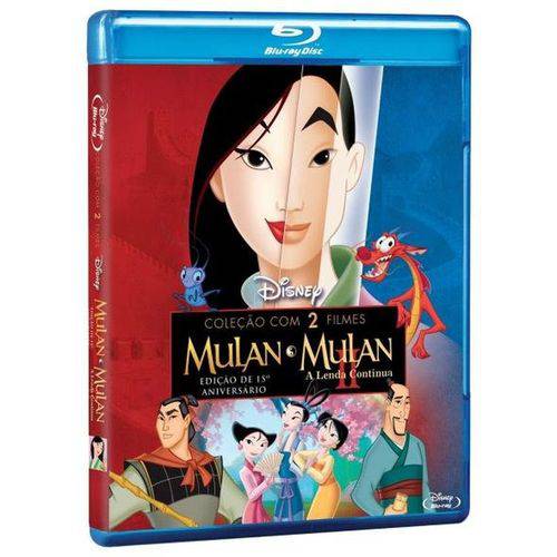 Bluray Mulan / Mulan: a Lenda Continua Coleção 2 Filmes