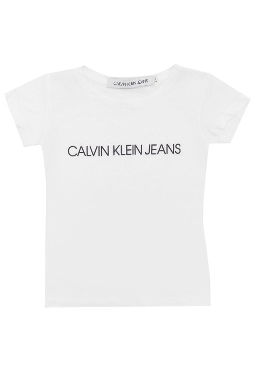 Blusa Calvin Klein Kids Menina Branca