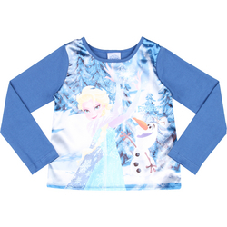 Blusa Infantil Brandili Cetim Frozen