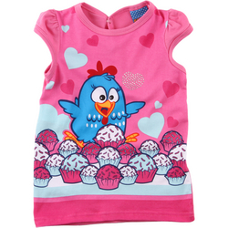 Blusa Malwee Bebê Feminino Galinha Pintadinha