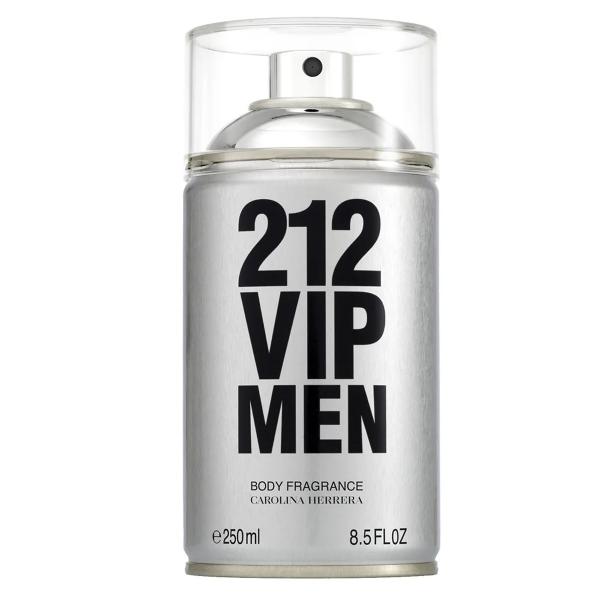Body Spray Masculino Carolina Herrera 212 VIP Men 250ml