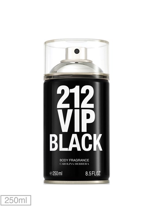 Body Spray Perfume 212 VIP Men Black 250ml