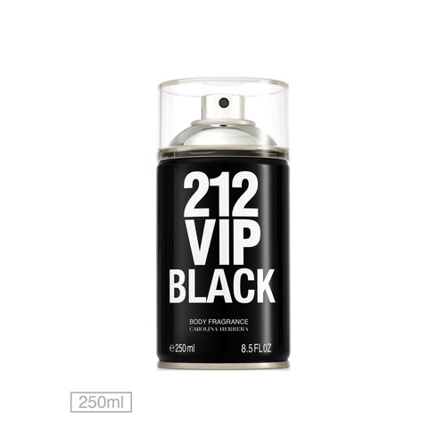 Body Spray Perfume 212 VIP Men Black 250ml
