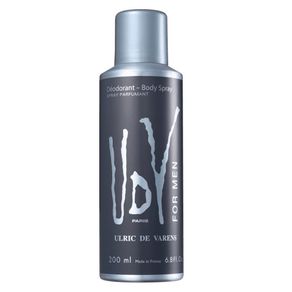 Body Spray Ulric de Varens UDV For Men Masculino 200ml