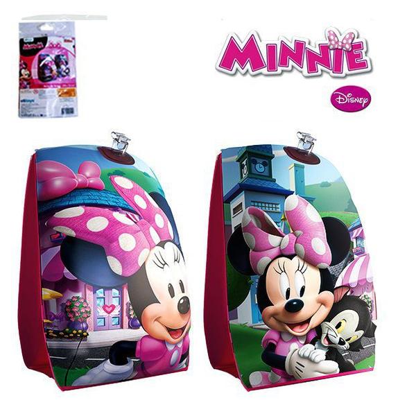Boia de Braço Inflável Infantil Minnie Mouse 30X15 - Etitoys