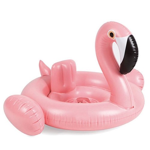 Boia Flamingo Baby Inflável Rosa