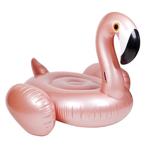 Boia Flamingo Rosê Gold Médio