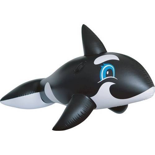 Tudo sobre 'Boia Infantil - Baleia Orca Grande Inflável - Ntk'