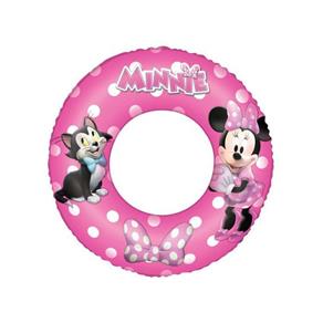 Boia Inflável Circular Infantil Minnie Rosa Disney - Bestway