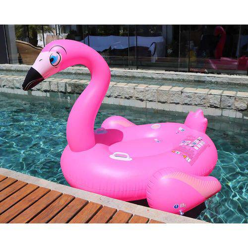 Boia Inflável Flamingo com Alça - Bestway