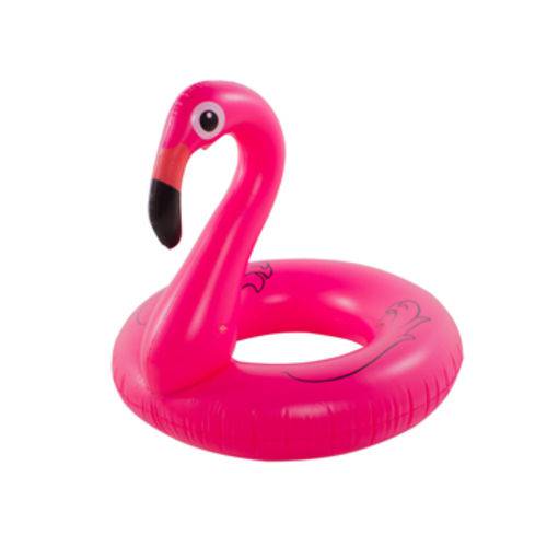 Boia Inflável Flamingo Rosa 90x120 Cm para Presentes Esporte e Lazer