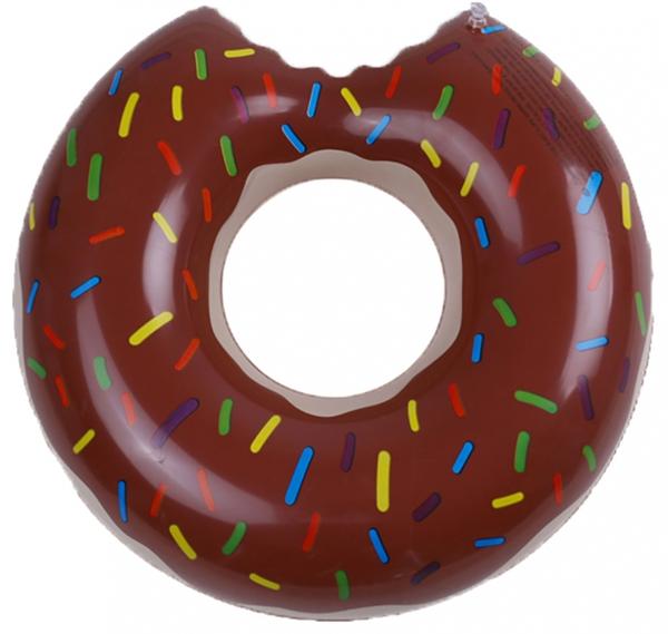 Bóia Inflável Gigante Donuts Marrom - Bel Lazer