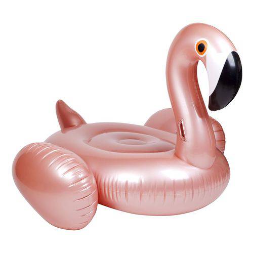 Tudo sobre 'Bóia Inflável Gigante Flamingo Rose'