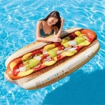 Bóia Inflável para Piscina Hot dog intex 58771