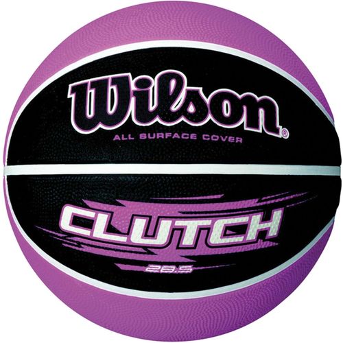 Bola de Basquete Clutch N.7 Roxa/preta Wilson
