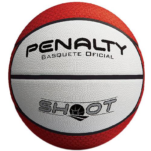 Tamanhos, Medidas e Dimensões do produto Bola de Basquete Penalty Shoot Nac Laranja Branco e Preto
