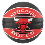 Bola de Basquete Spalding Nba Chicago Bulls Team Rubber Basketball Tam 7