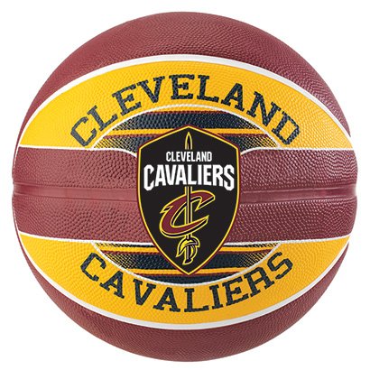 Bola de Basquete Spalding NBA Cleveland Cavaliers Team Rubber Basketball Tam 7