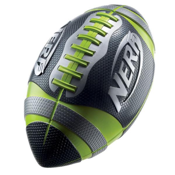 Bola de Futebol Americano Hasbro Nerf Sports - Verde