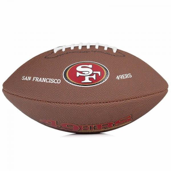 Bola de Futebol Americano NFL Team Logo Jr San Francisco Wilson