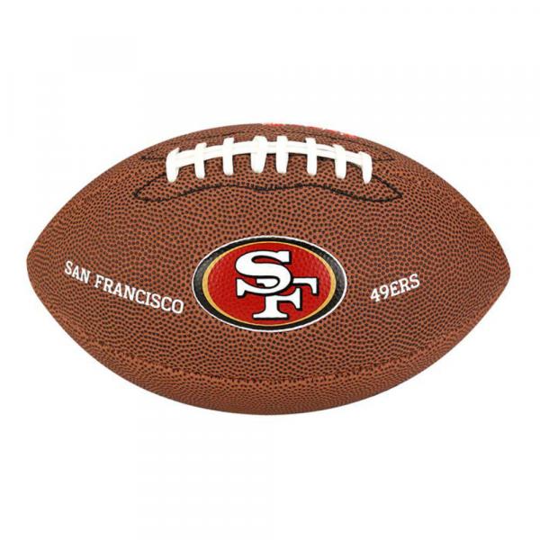Bola de Futebol Americano - NFL Team Logo San Francisco Jr - Wilson