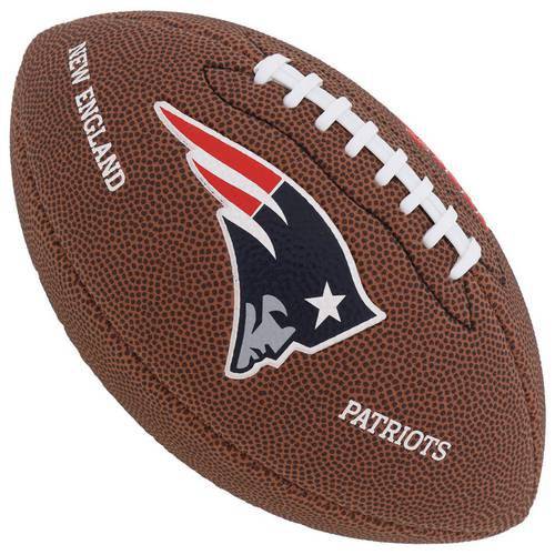 Bola de Futebol Americano Patriots Nfl Team Tradicional Wilson