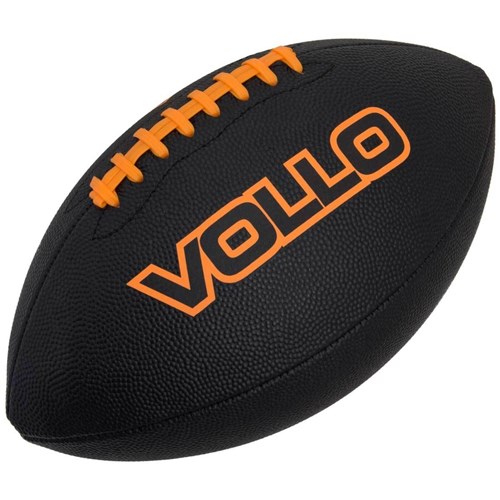 Bola de Futebol Americano VOLLO VF002 PVC Preta
