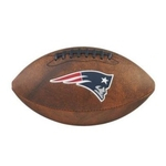 Bola De Futebol Americano Wilson NFL Patriots - Marrom