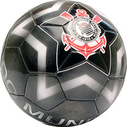 Bola de Futebol DTC Corinthians Preto Estrela