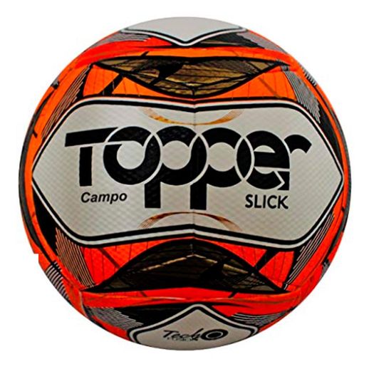 Bola de Futebol para Campo Slick Vermelho - Topper