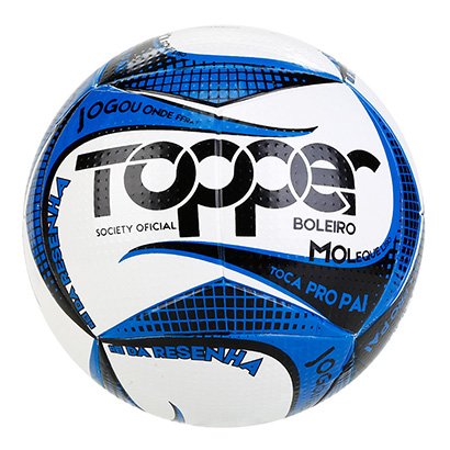 Bola de Futebol Society Topper Boleiro 2019 Tecnofusion