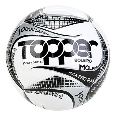 Bola de Futebol Society Topper Boleiro 2019 Tecnofusion