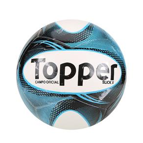 Bola de Futebol Topper Slick II Campo - Azul