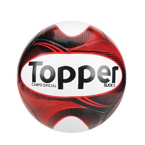 Bola de Futebol Topper Slick II Campo - Vermelha