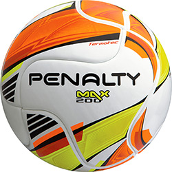 Tudo sobre 'Bola de Futsal Penalty Max 200 Termotec - Branca/Amarelo/Laranja'